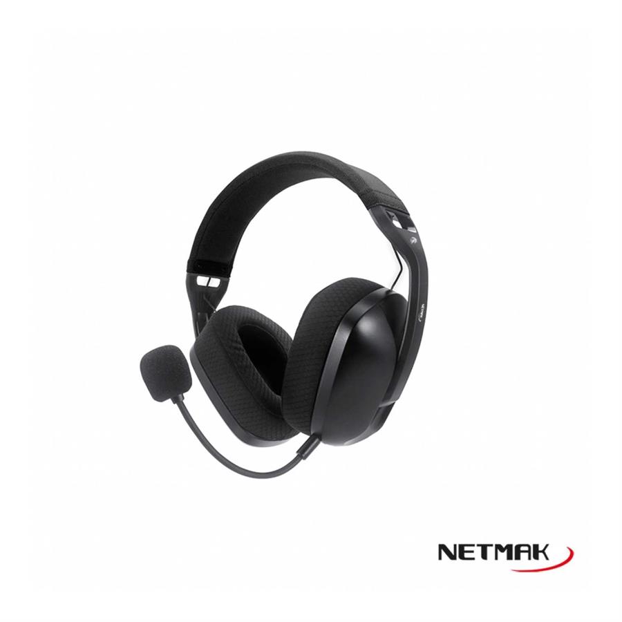 Auricular Gamer Netmak NM-N35 Negro
