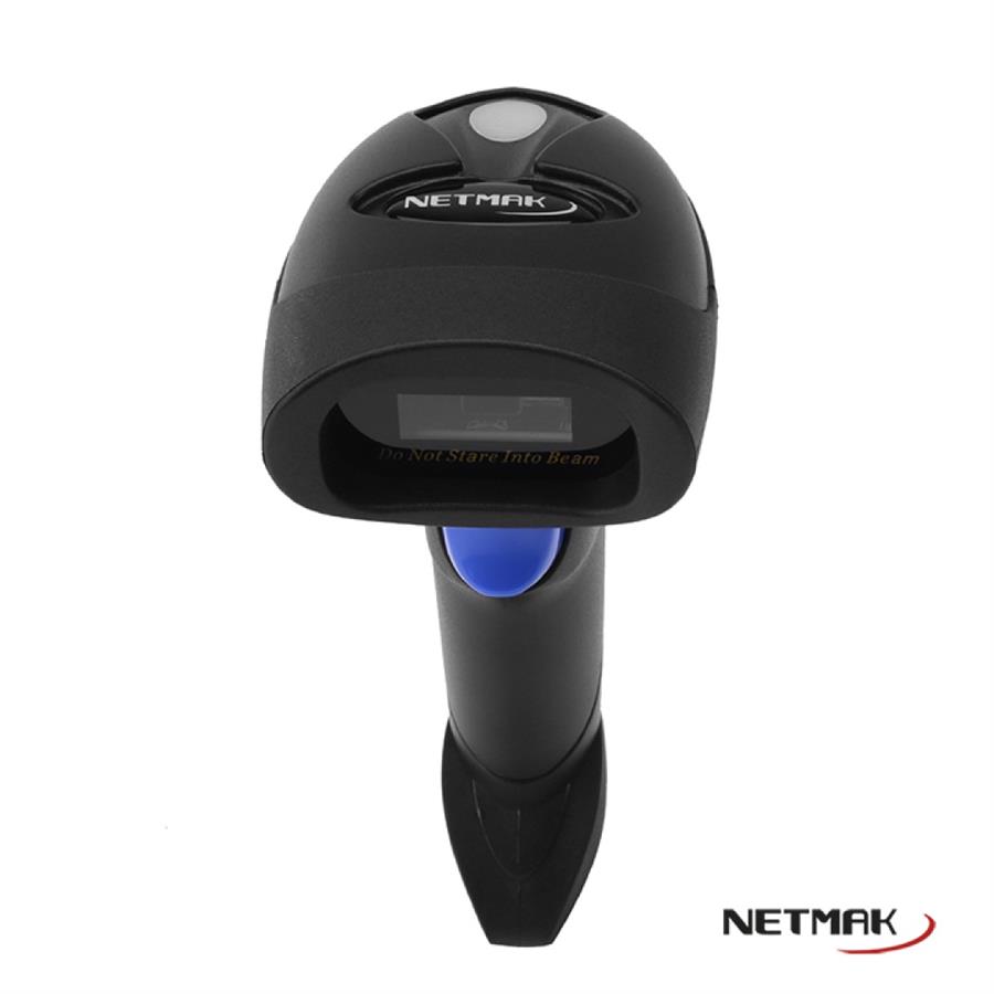 Lector De Codigo De Barras y QR 1D-2D Inalambrico Netmak (NM-LC308)