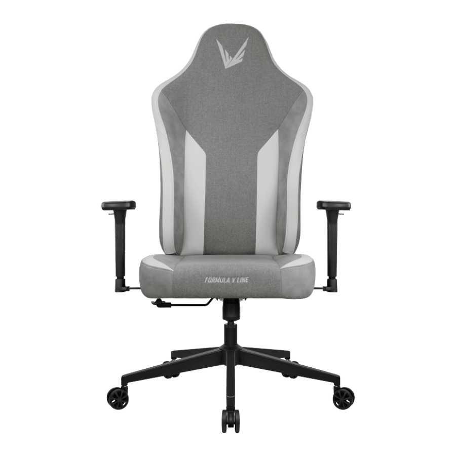 SILLA GAMER FORMULA V LINE RYVO FABRIC LIGHT GREY