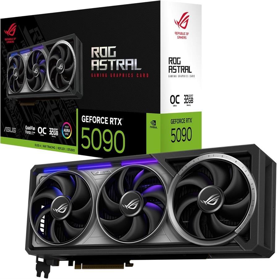 Placa de Video ASUS ROG Astral GeForce RTX™ 5090 32GB GDDR7 OC Edition