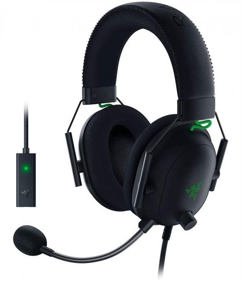 AURICULAR GAMER RAZER BLACKSHARK V2 BLACK ANALOG + USB