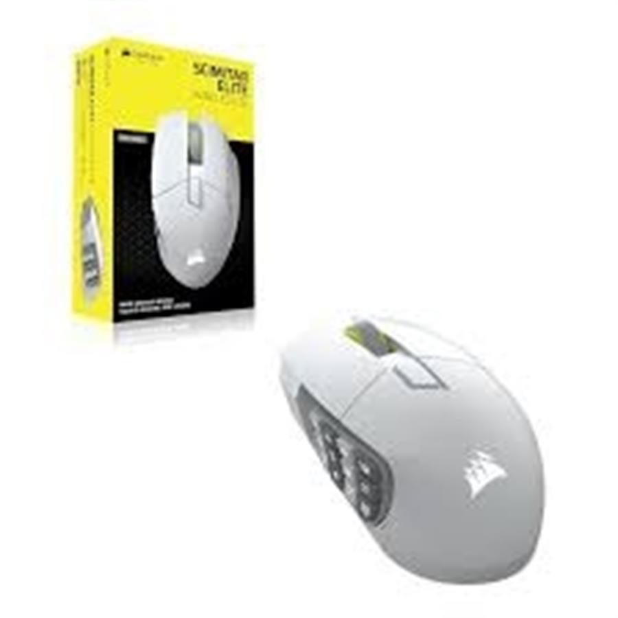 Mouse gamer CORSAIR MMO SCIMITAR ELITE Wireless SE, gris metálico