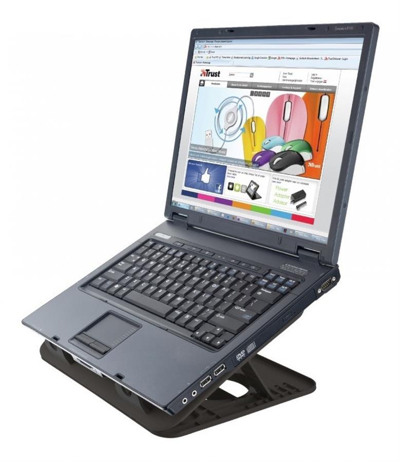 Base Enfriadora Notebook Trust Cyclone Stand