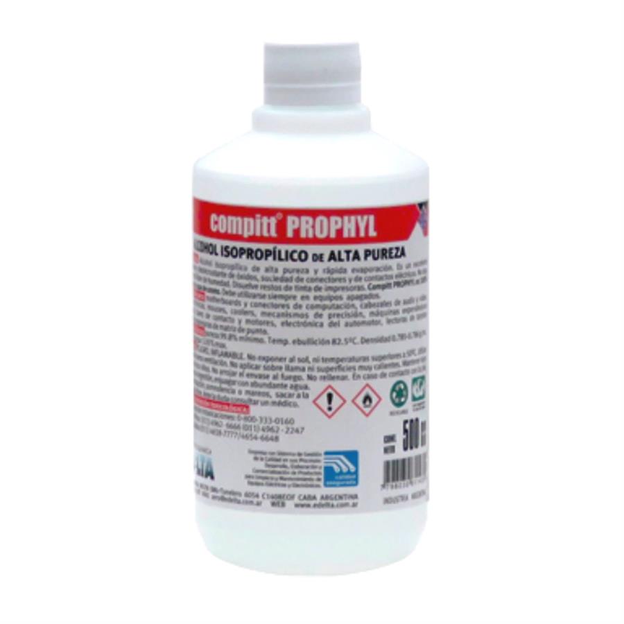 Alcohol Isopropilico x 500 Cc DELTA