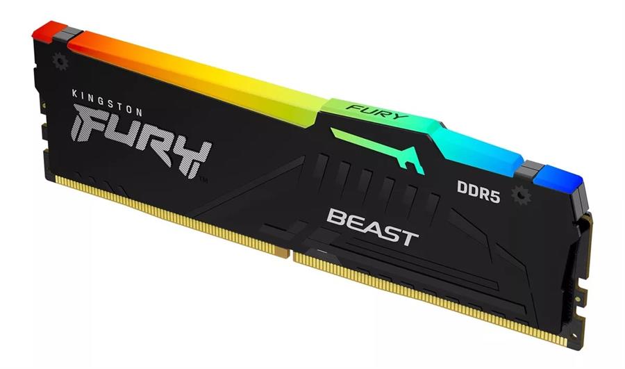 Memoria Kingston Fury 16GB Beast RGB (DDR5) (5600MHz)