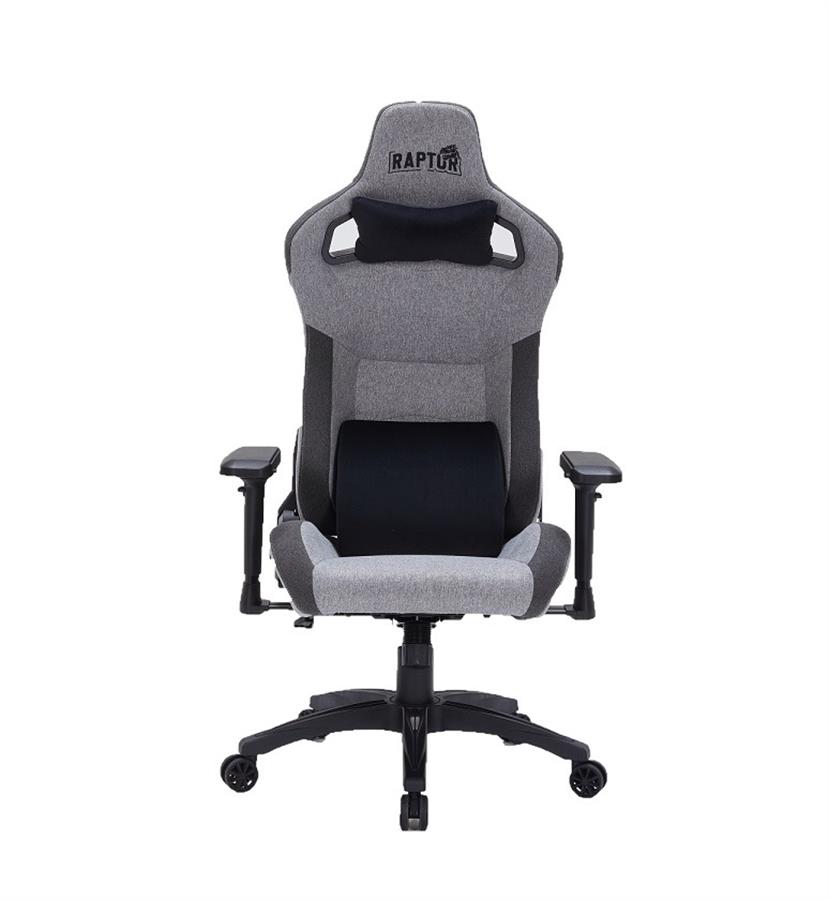 Silla Gamer Raptor Throne R20 Tela Gris (7275)