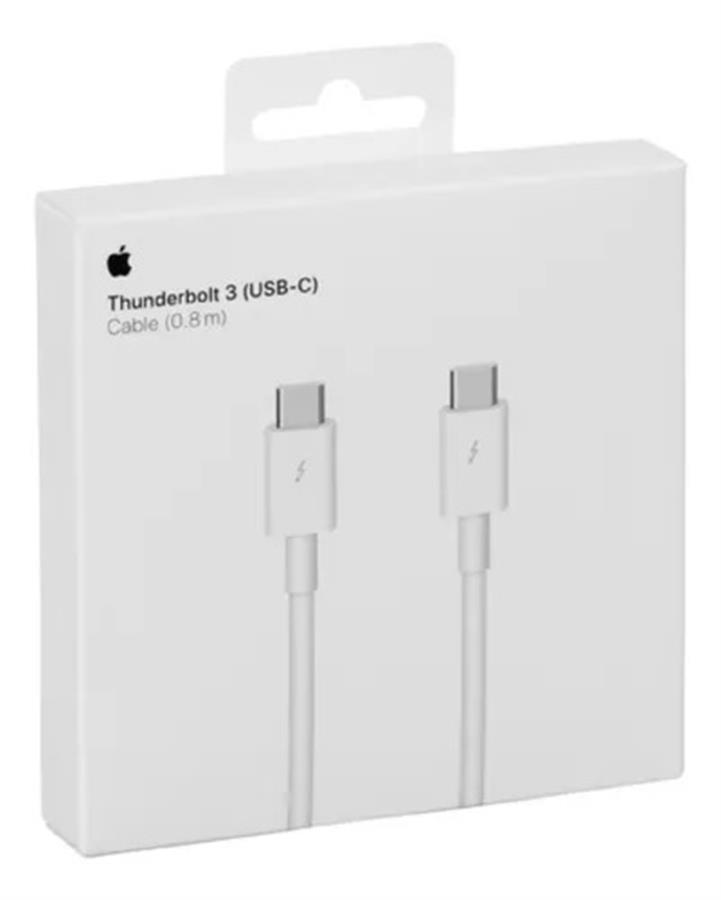 Cable Apple Tipo C Thunderbolt 0.80 m