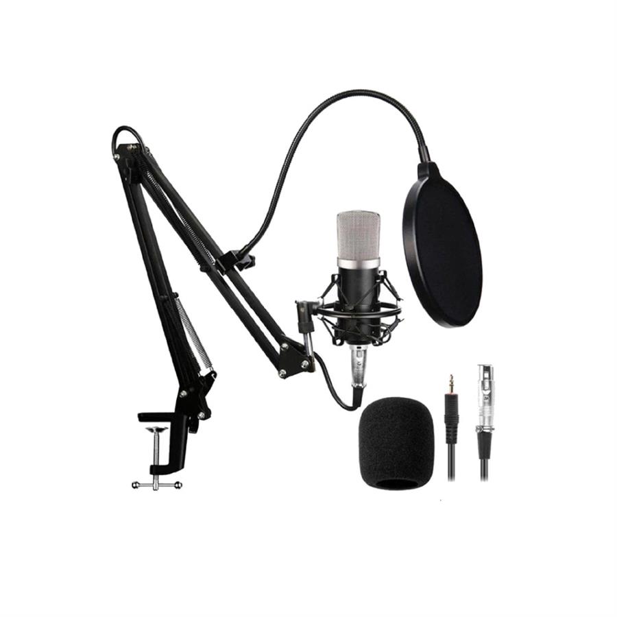 Set Streaming Microfono + Brazo Articulado Netmak (NM-MS790)