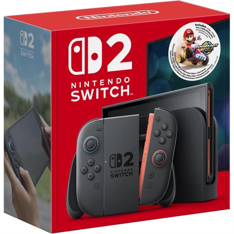 Consola Nintendo Switch 2 NSW2 + Mario Kart 256GB