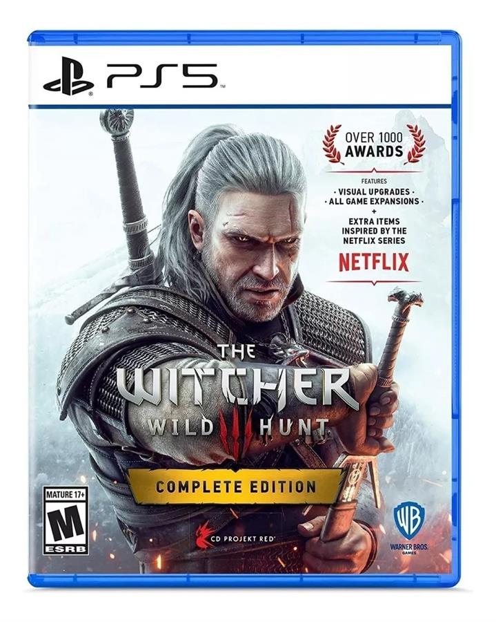 THE WITCHER 3 WILD HUNT COMPLETE EDITION EU PS5 fisico